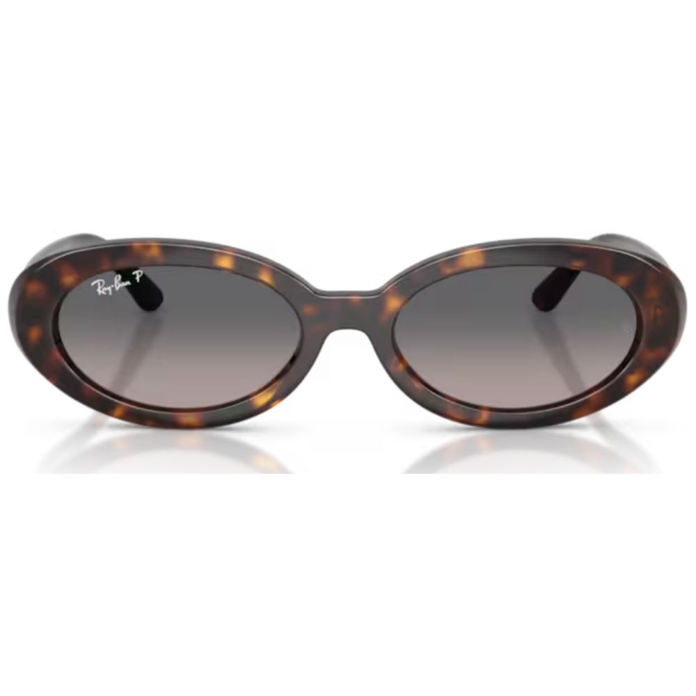RAY BAN sol OVAL CAREY, GRIS DEGRAÉ POLARIZADO 2223 902M3 C54