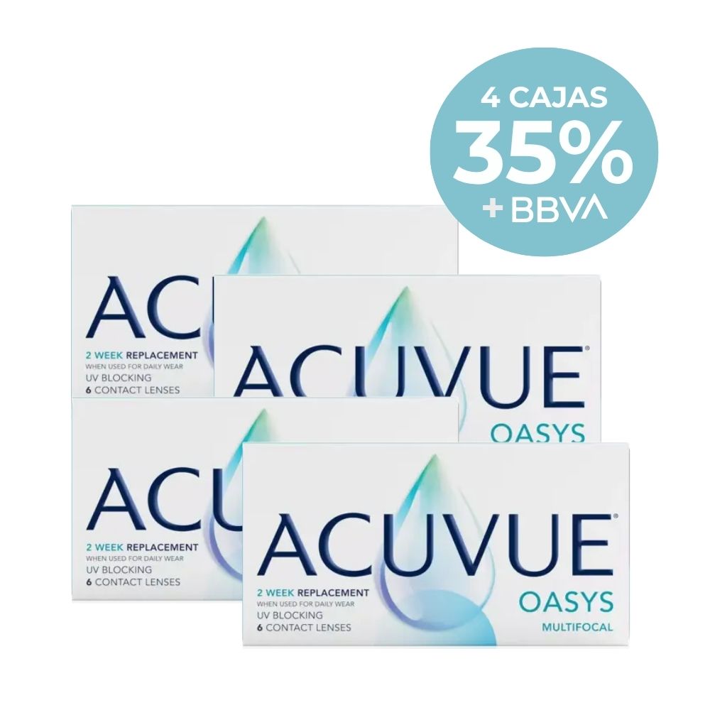 [PROMO-OASYSMULTI-4X] Acuvue Oasys Multifocal - PROMO 4 cajas 35%