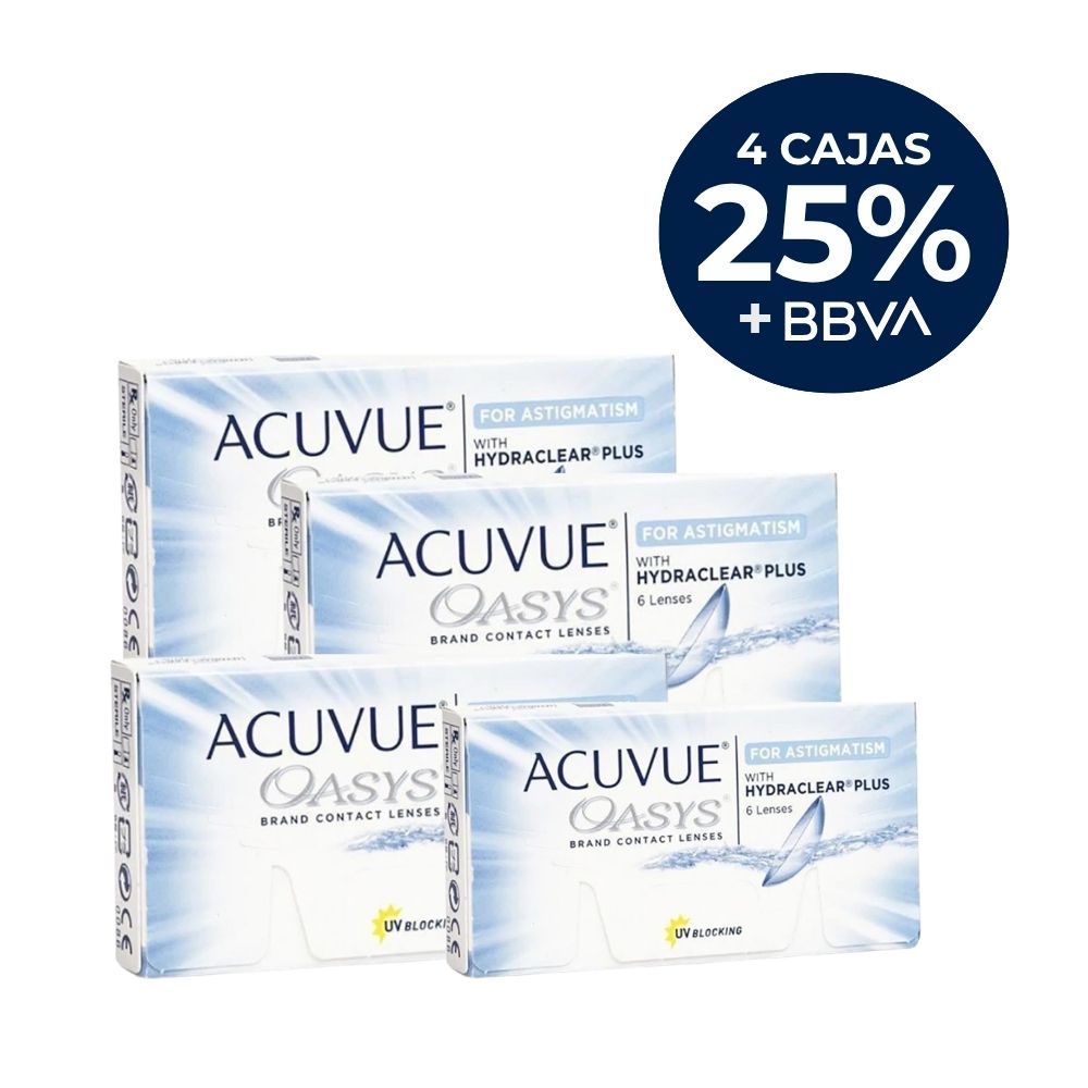 [PROMO-OASYSTOR-4X] Acuvue Oasys Torico - PROMO 4 cajas 25%