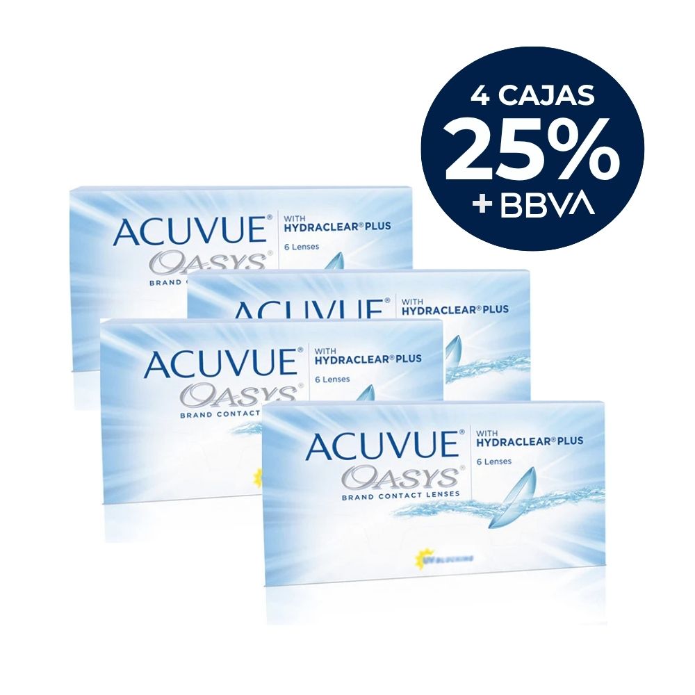 [PROMO-OASYSESF-4X] Acuvue Oasys Esferico - PROMO 4 cajas 25%